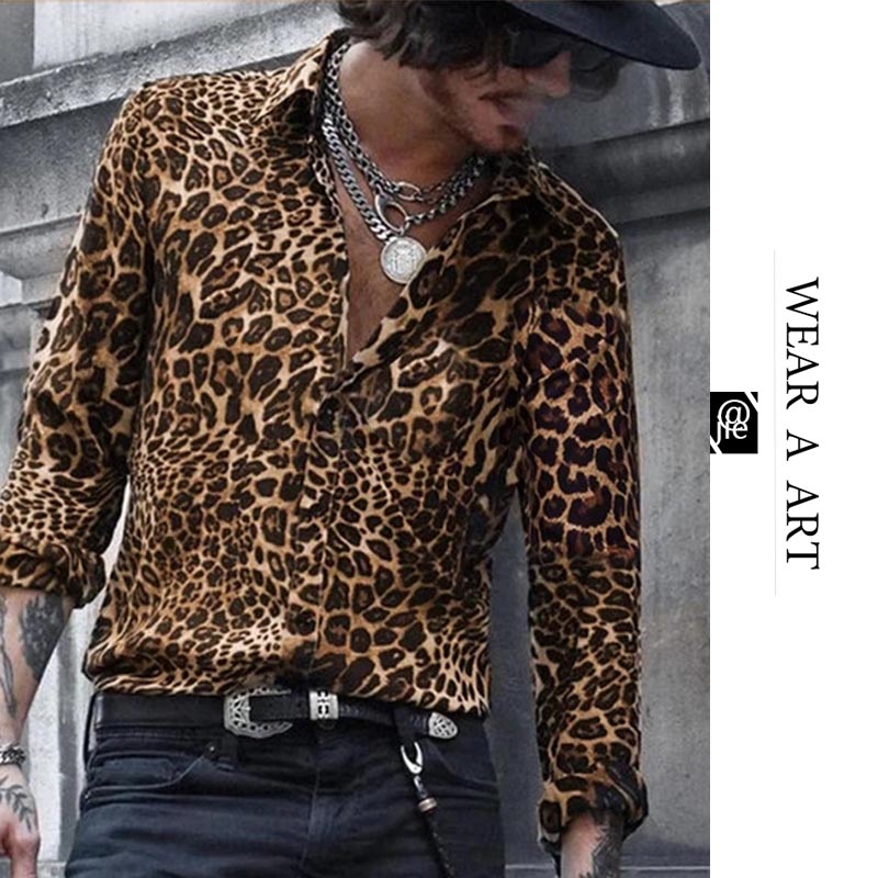 

HOT Fashion Designer Slim Fit Shirts Men Long Sleeve Floral Print Mens Dress Shirts Long Sleeved Business Casual Shirts Males Clothes New, Silver