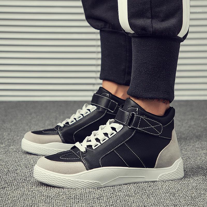 

Hot Men Boots Fashion Male Shoes Autumn Winter Footwear for Man New High Top Casual Sneakers Adult Krasovki Sapato Zapatillas1, White