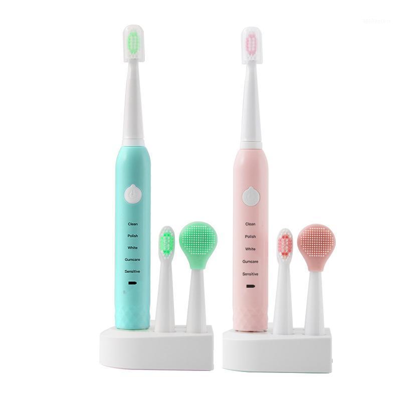 

Electric Toothbrush USB Rechargeable Tooth Brush Adult Electronic Washable Brush Washable1