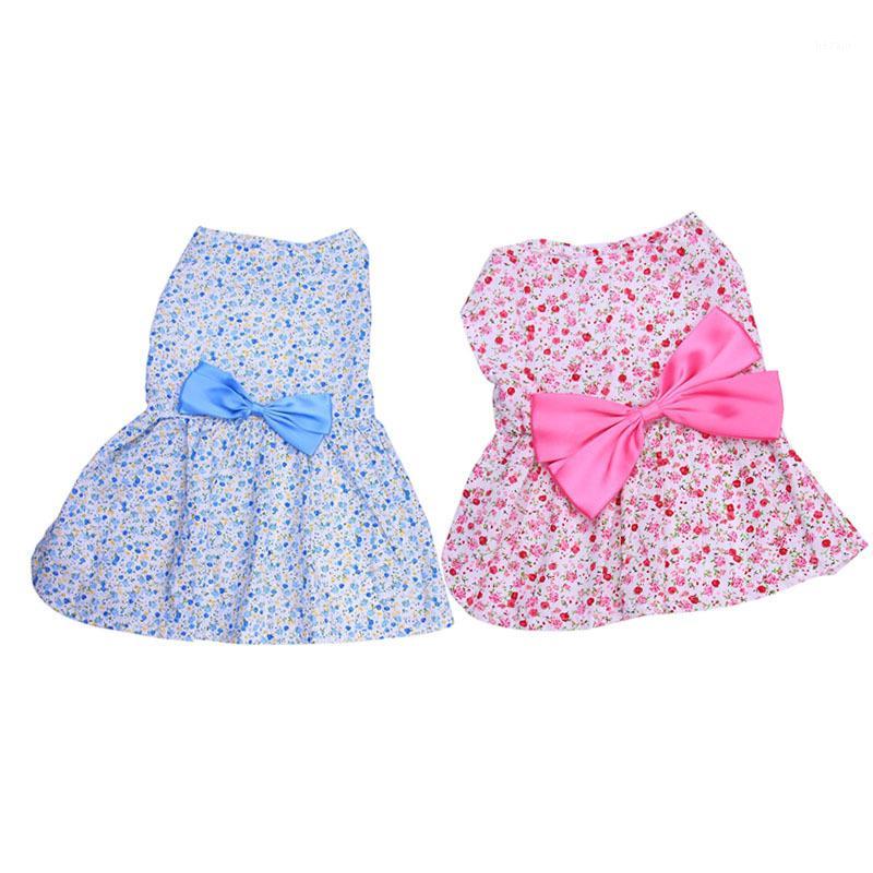 

Dog Dress Flowers Print Princess Dress For Teddy Wedding Dresses 1PC Dog Clothes Small Medium Large Sweet Floral Puppy1, G184089