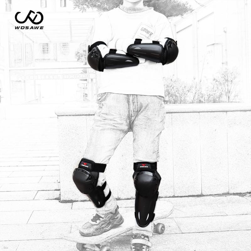 

WOSAWE Child Bicycles KneePads and ElbowPads Protective Gear Outdoor Activities Skating Protection Kneepads for 4-14 years old1
