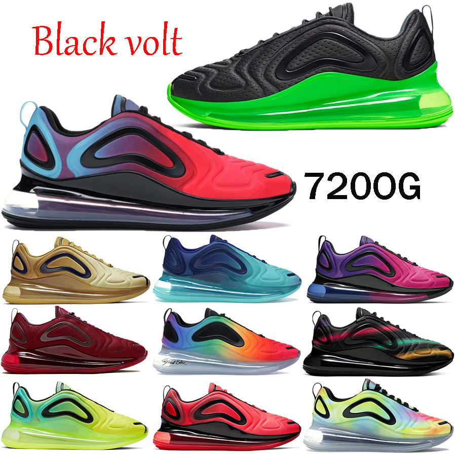 

Top 720OG undercover black Volt running shoes pure platinum White Pink Rise Laser Fuchsia neon collection sneakers team red men women shoes, 28.cool grey