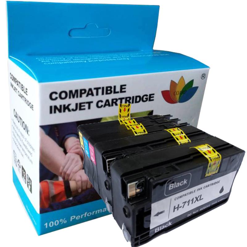 

COAAP Compatible 711 ink cartridge for 711 Designjet T120 24-in ePrinter T120 T520 ePrinter With Chip for XL