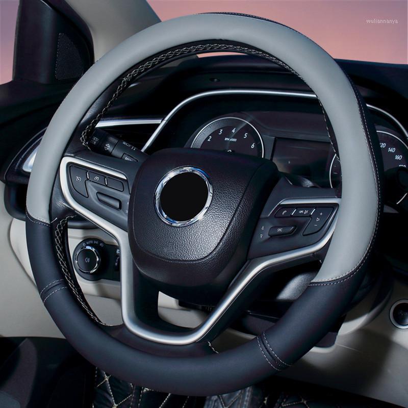 

Steering Wheel Covers Four Seasons Universal Leather Cover For