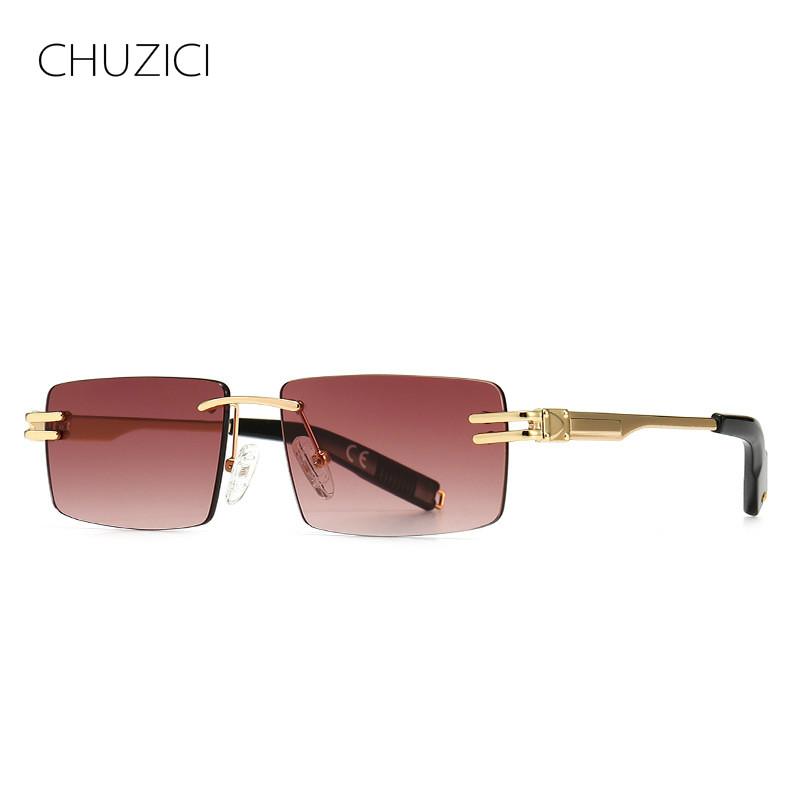 

CHUZICI New Modern Retro Box Narrow Sunglasses Ins Wind Street Eyewear