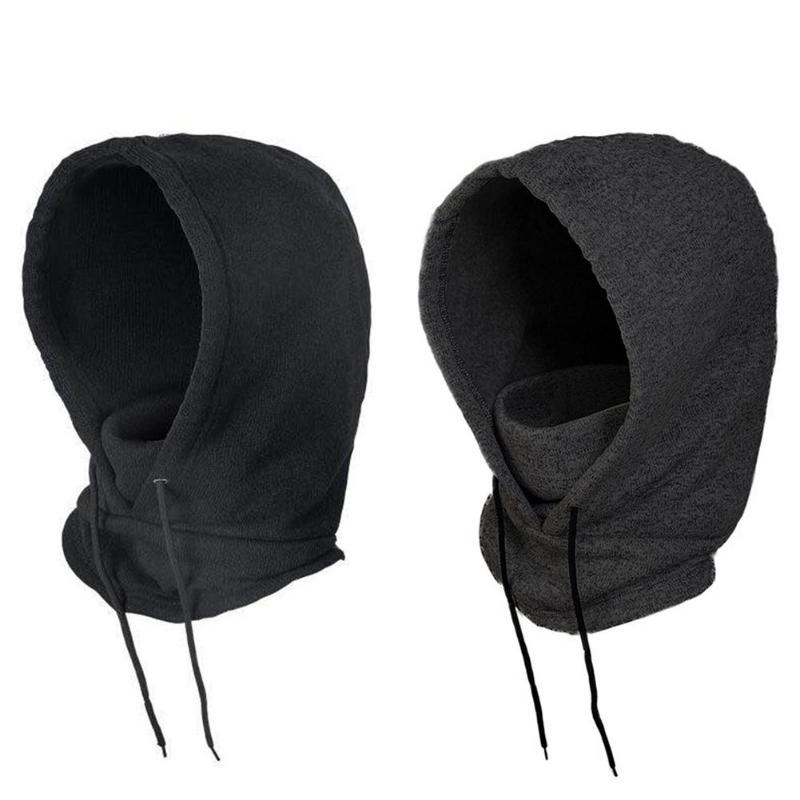 

Hood Hat Windproof Breathable Cap Headgear for Outdoor, Black