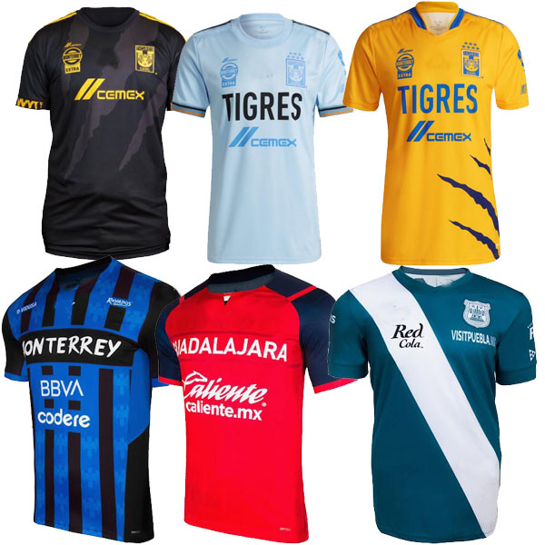 

2022 UANL Tigres GIGNAC THAUVIN Soccer Jerseys Chivas shirts third black away Monterrey NICO PIZARRO C.SALCEDO CLUB PUEBLA football jersey 21 22 Camiseta de Tigre, Home man 2