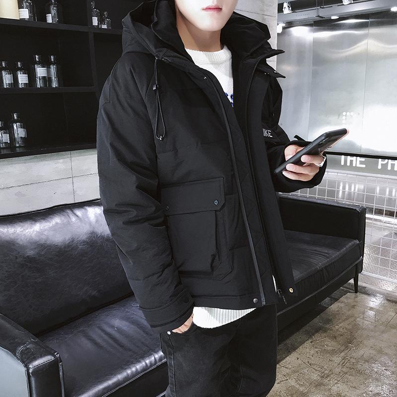 

Mens Coat Winter 2020 New Style Korean-Style Trend Workwear Ular Brand Cotton-Padded Clothes Down Jacket, Khaki