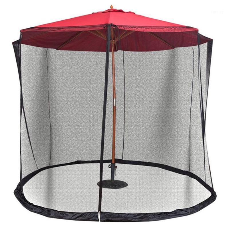

Outdoor Umbrella Table Screen Enclosure Bugs Mosquitoes Patio Picnic Net Cover sunshade anti-mosquito nets1