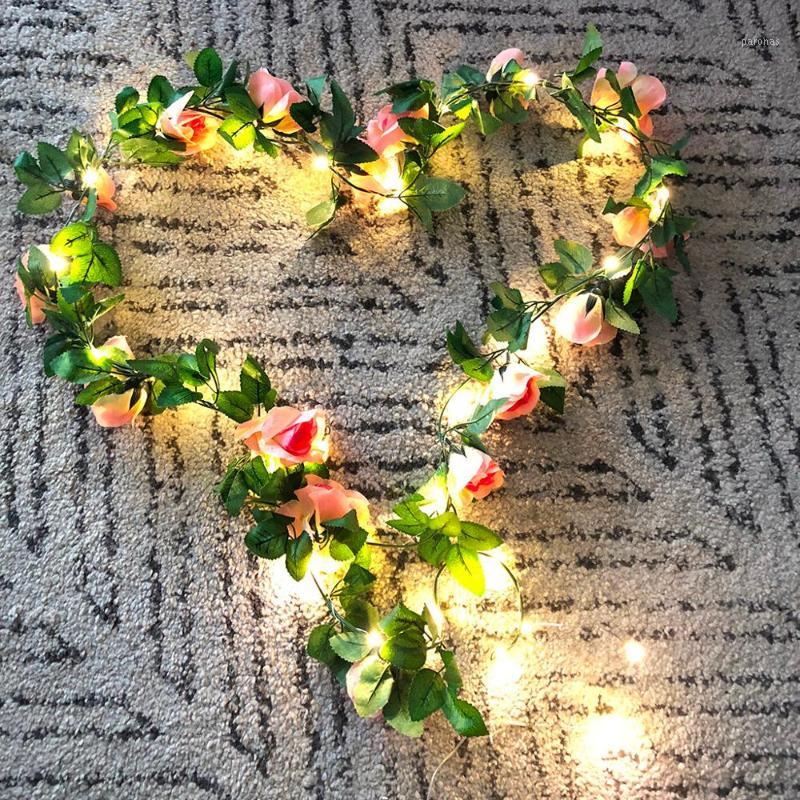 

Artificial Plastic Simulation Rose Lantern Hanging Tree Garden Festival Decoration Landscape Light Merry Christmas TDH1