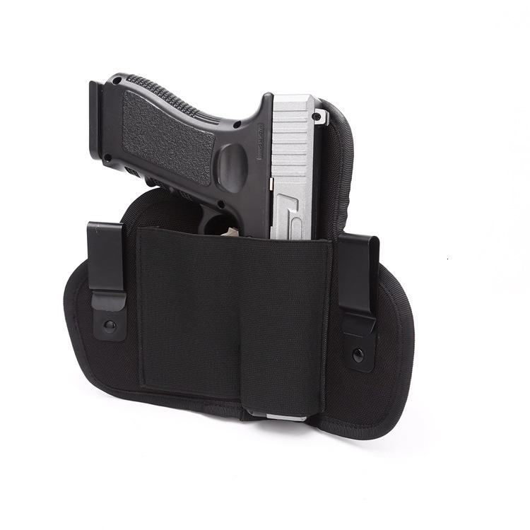 

Abdominal Tactical Pistol Holster Belly Waist Carry Holder Gun Holster Fit Right and Left Hand F Most Handgun