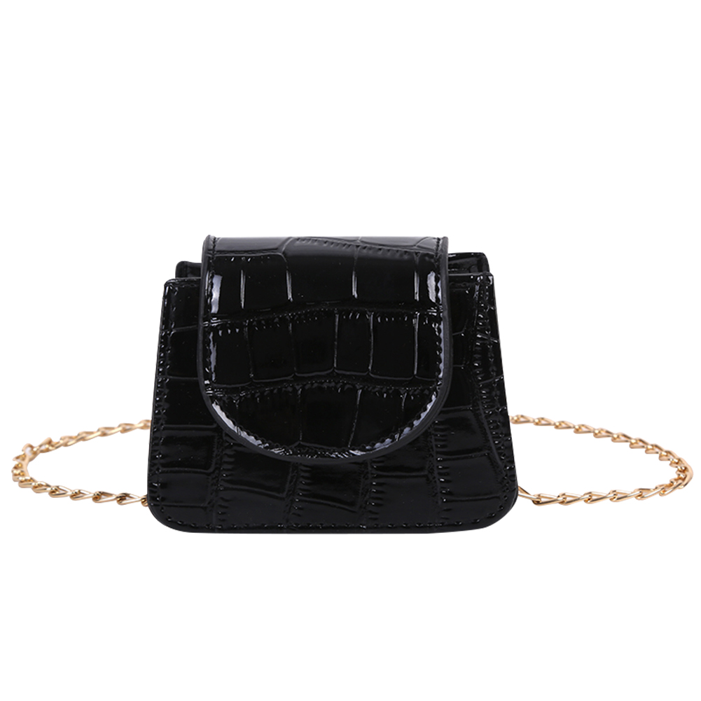 

HBP Mini Cute PU Leather Crossbody Bags For Women 2020 Round Square Messenger Shoulder Bag Ladies Phone Purses and Handbags BLACK, Red