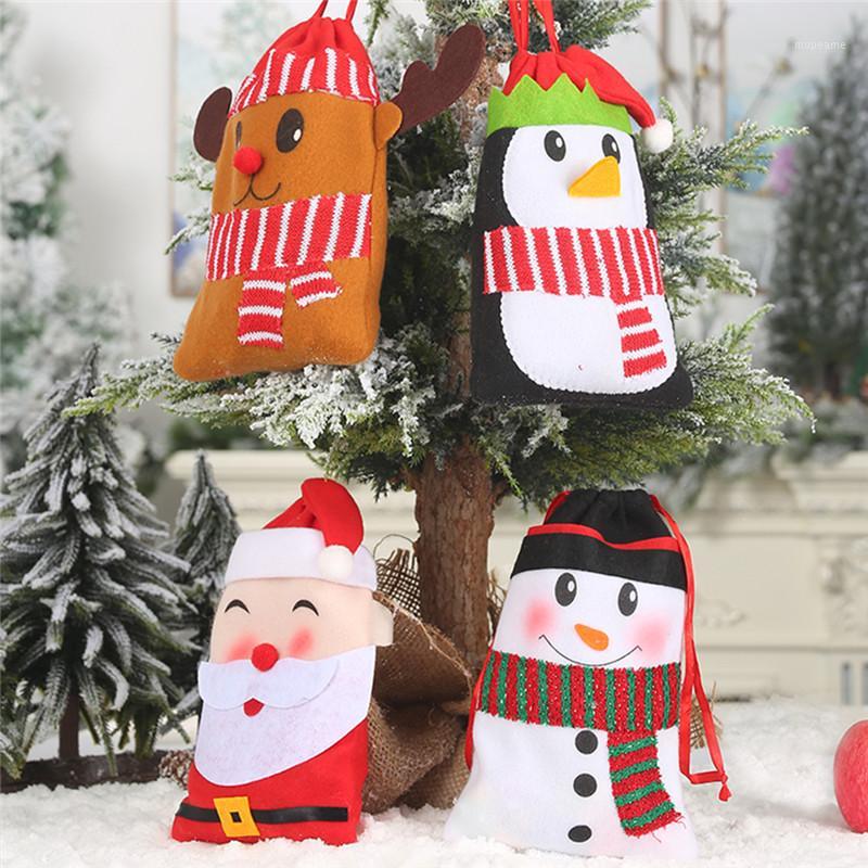 

New Drawstring Christmas Gift Bags Decorations Gift Christmas Tree Presents Xmas Storage Packing Wrapper Supplies DIY Decor1