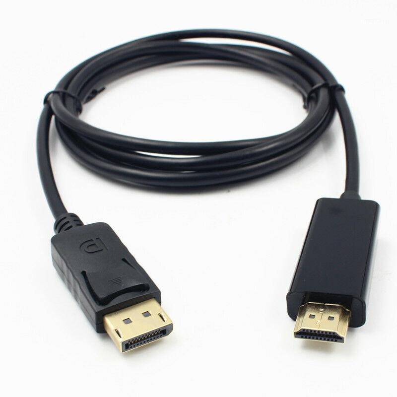 

1.8M 6FT Displayport DP To Male Adapter Converter Cable for Laptop Projector HDTV DP to Adapter GT1