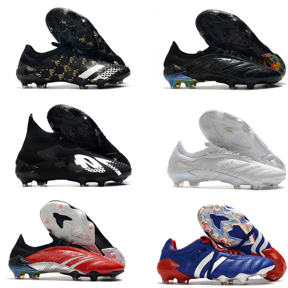 

2020 top quality mens soccer shoes Predator Mutator 20+ FG soccer cleats PREDATOR 20.1 Low FG scarpe calcio football boots new, Color5#