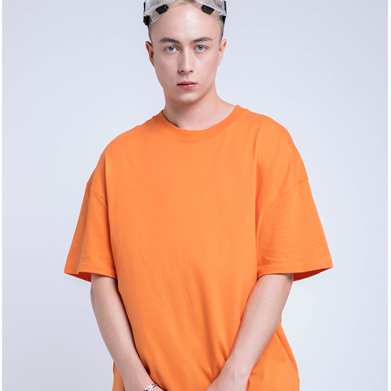 

2021 New Hip Hop Men t Shirt Base in Pure Collor Streetwear T-shirt Oversize Hiphop Tshirts Summer Short Sleeve T-cotton DSDW, Black