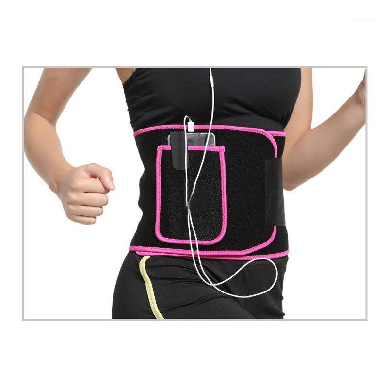 

Adjustable Yoga Belt Waist Support Elastic Urethane Sweat Band On For Yoga Running Fitness Body Building Girdle With Storage Bag1, Yellow m