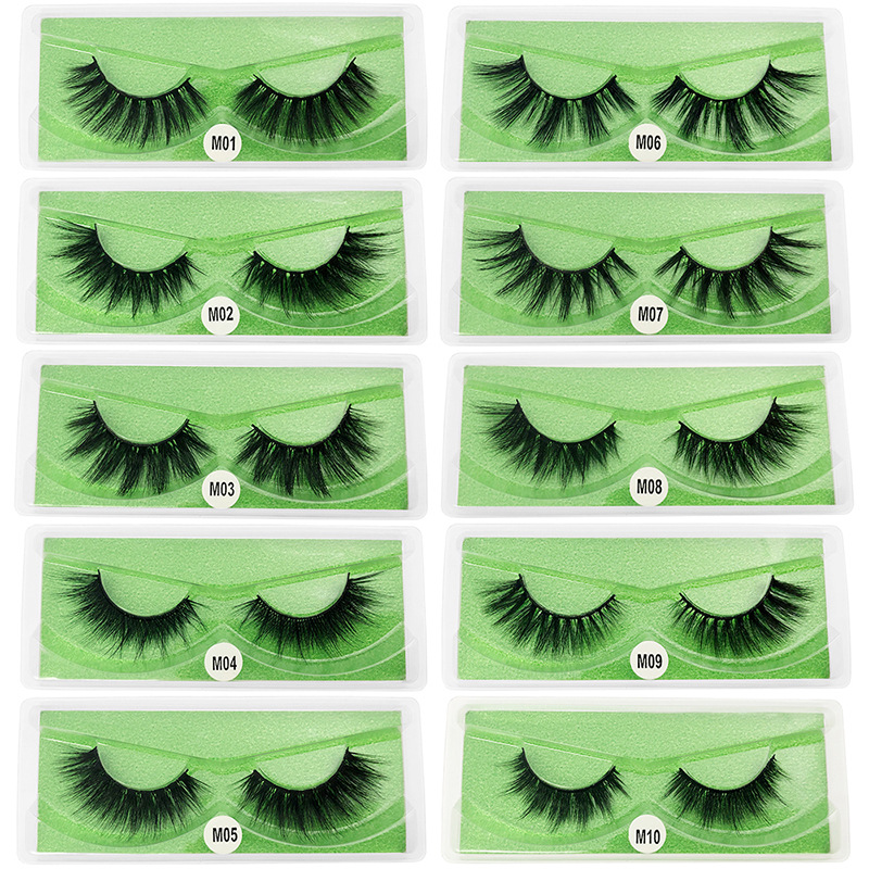 Wholesale Eyelashes For Makeup Tools Natural Long Soft Daily Wear False Eyelash Reusable Fluffy Fake Lashes-image-689171934