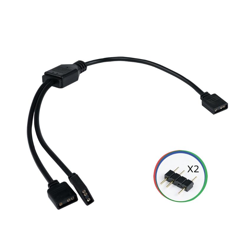 

Motherboard AURA DRGB 5V 3PIN Spliter Cable For MSI,ASUS Motherboard ,Double Female 5V 3PIN Hub