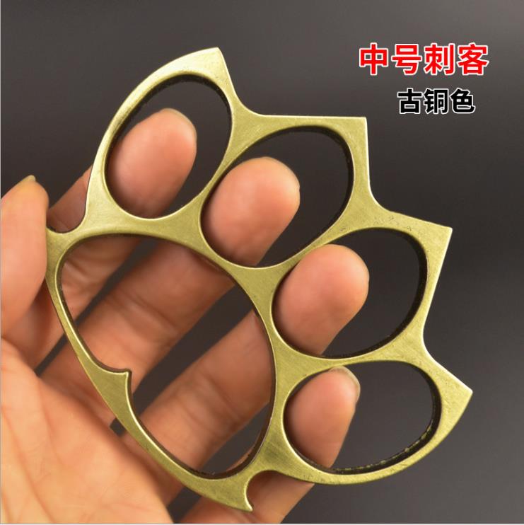 

55 Medium Assassin refers to tiger iron four-finger buckle glove boxing ring hand buckle ring buckle hand support classic version