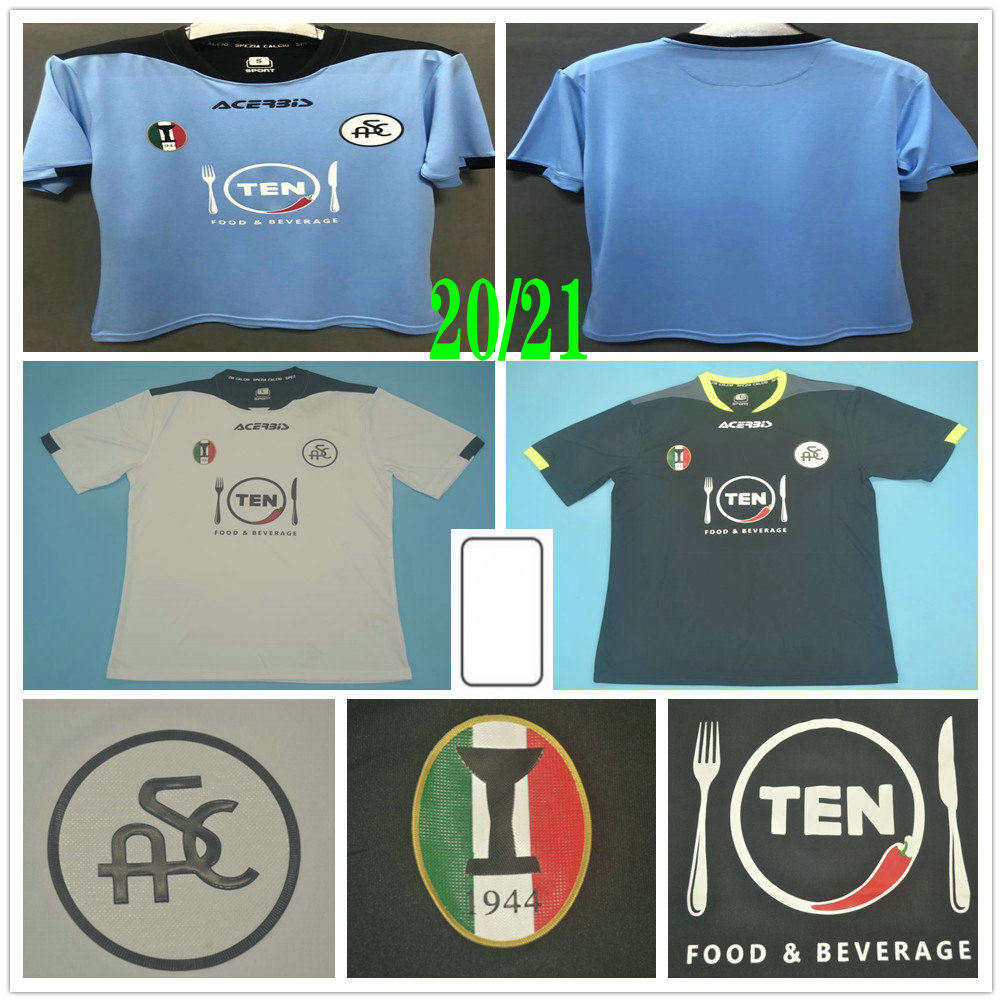 

2020 2021 Spezia Soccer Jerseys Forte Soleri Granoche Mastinu Maggiore Pessina Bolzoni Vignali Custom 20 21 Home Away Third Football Shirts, Multi