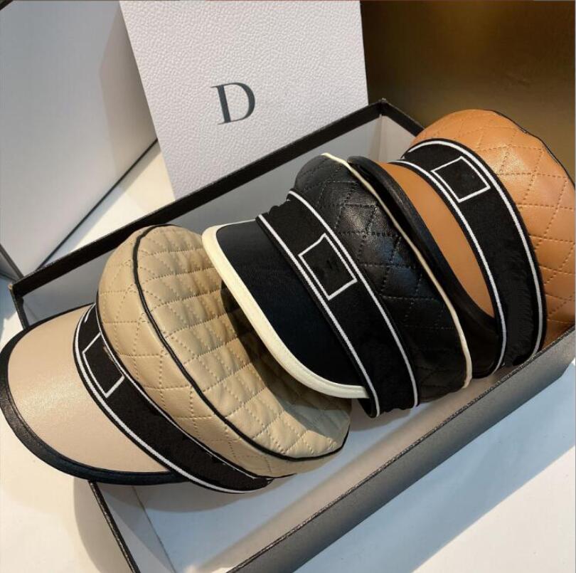 

Luxury Brand Designer Lette Printing Berets Hat for Womens Fashion High Quality PU Leather Navy Cap Autumn Winter Solid Colors Outdoor Casual Flat Top Octagonal Caps