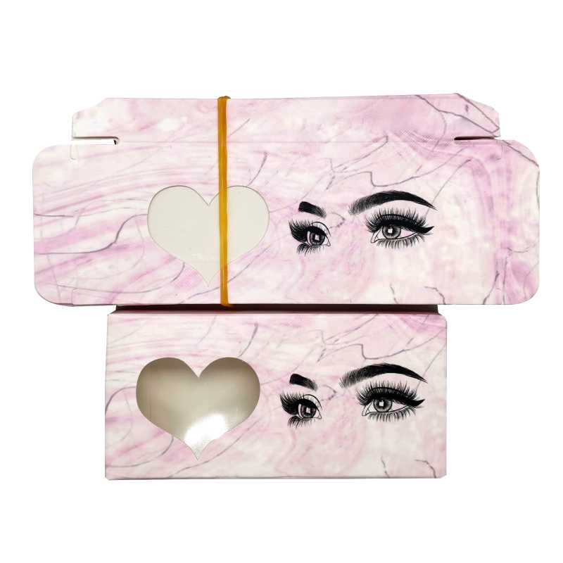 

50 pcs Wholesale Carton Eyelash Package Boxes Case for 25mm Lash
