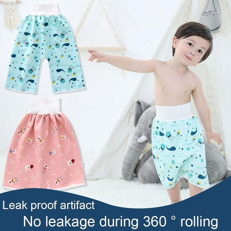 

New Comfy Children's Adult Diaper Skirt Shorts Childrens Diaper Skirt Shorts Waterproof Absorbent Cloth Reusable Diapers Pants1