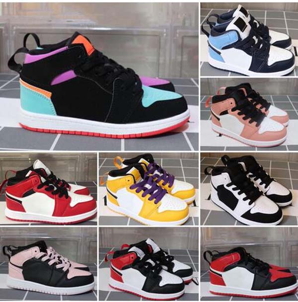 

Girls boys Baby Toddler Running Shoes Kids Shoes J 1 Children Boy And Gril Sport Sneaker Athletics Basketball Shoes, Black