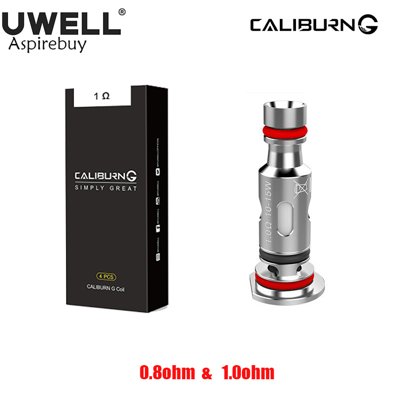 

Uwell Caliburn G Coil Mesh Coil 0.8ohm & 1.0ohm Replacement Head for Uwell Caliburn G Pod Kit & KOKO Prime Kit 100% Original