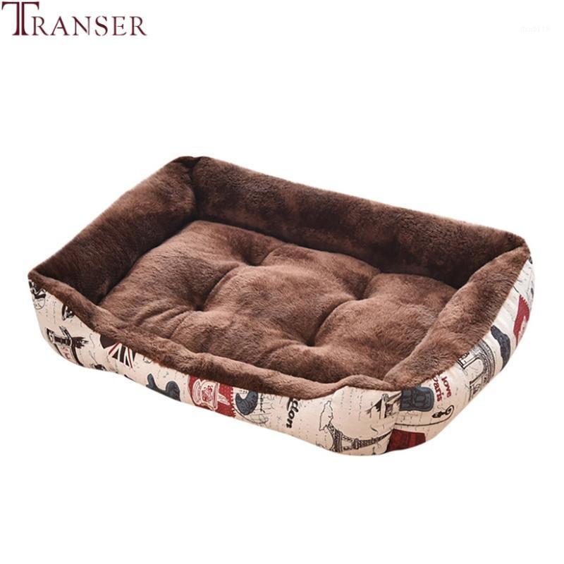 

Transer Soft Fleece Pet Dog Bed Sofa Puppy Pets Dogs Sleeping Mats Cushion Dog Beds Nest for Small Medium Large Dogs 9NOV1, Gy