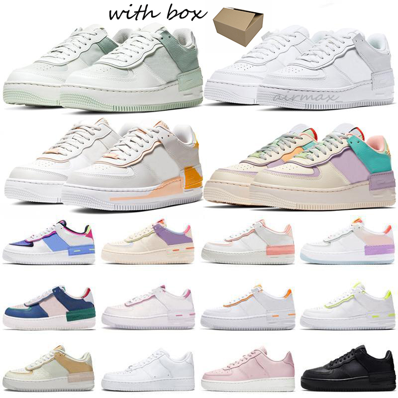 

With Box New shadow Low Women shoes triple black red white turquoise yellow Runner laser flax khaki pale ivory men trainers sneakers, 9 hydrogen blue 36-40