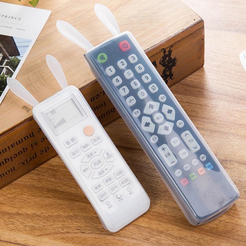 

Clear Silicone Remote Control Covers Air Condition Control Case Waterproof Dust-proof Storage Bag Organizer in stock1