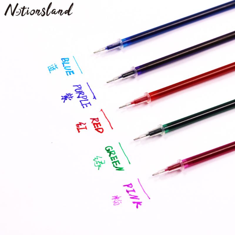 

0.5mm Water Erasable Pen Stitch Markers Draw Grid On Fabric Embroidery Water Soluble Pen Temporary Marking Refills Sewing Tools