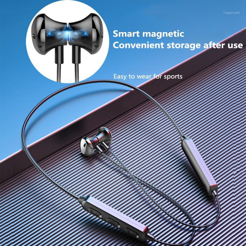 

Wireless Bluetooth Earphone Magnetic Suction HiFi Sound Quality Stereo Headset Waterproof Wireless Sports Earbud For Phone1
