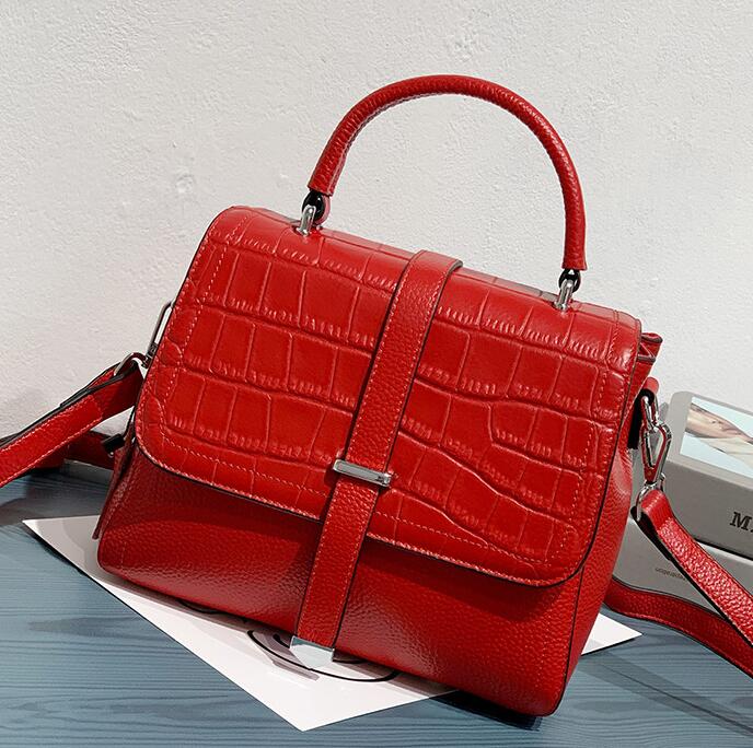 

bag HBP lady handbag Red Genuine leather women purse high quality