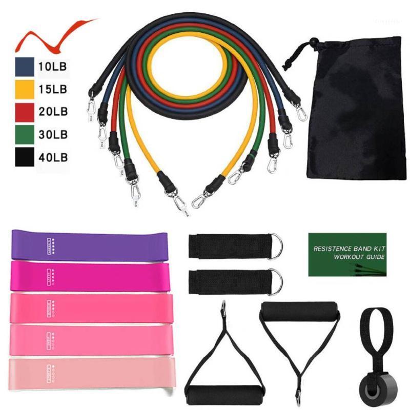 

ALI Standard 17Pcs Resistance Bands Set Expander Tubes Rubber Band Stretch Training Therapy Home Gyms Workout Elastic Band Pull1