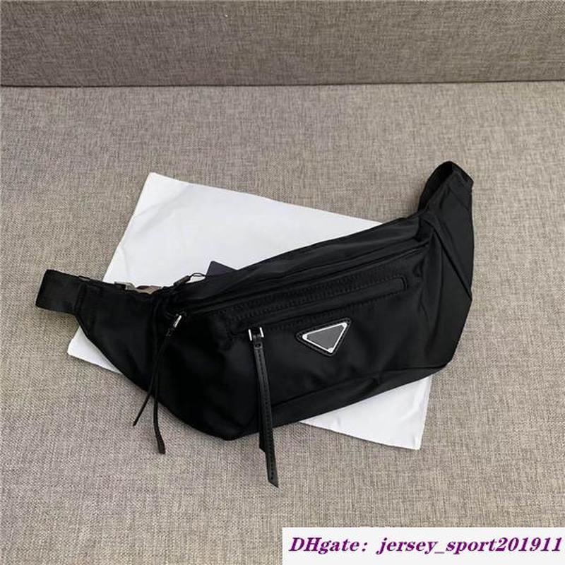 

Classic luxury men's and women's messenger bags, gift bags with canvas chest packaging, the quality size 25cm 14cm 9cm Waist bag and chest bag