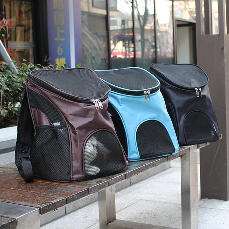 

Summer Mesh Pet Dog Backpack Outdoor Travel Breathable Dog Carrying bags for Small Dogs Puppy Carrier Pet Supplies mochila perro