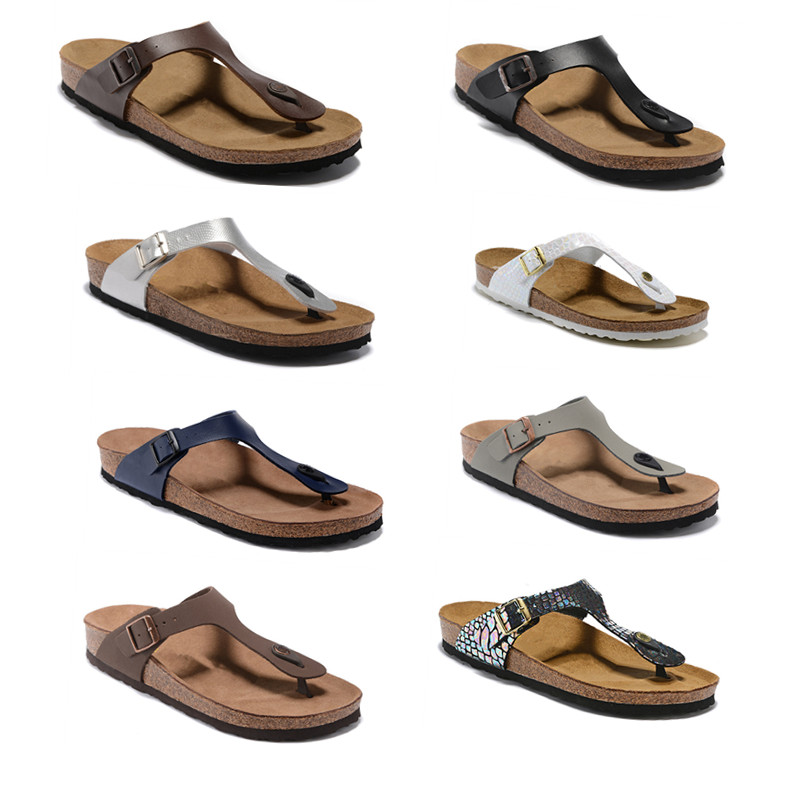 

Birk Latest Gizeh Gizeh FlipFlops caliente verano Hombres Mujeres sandalias planas Zapatillas de corcho unisex zapatos casuales 34-47, 11
