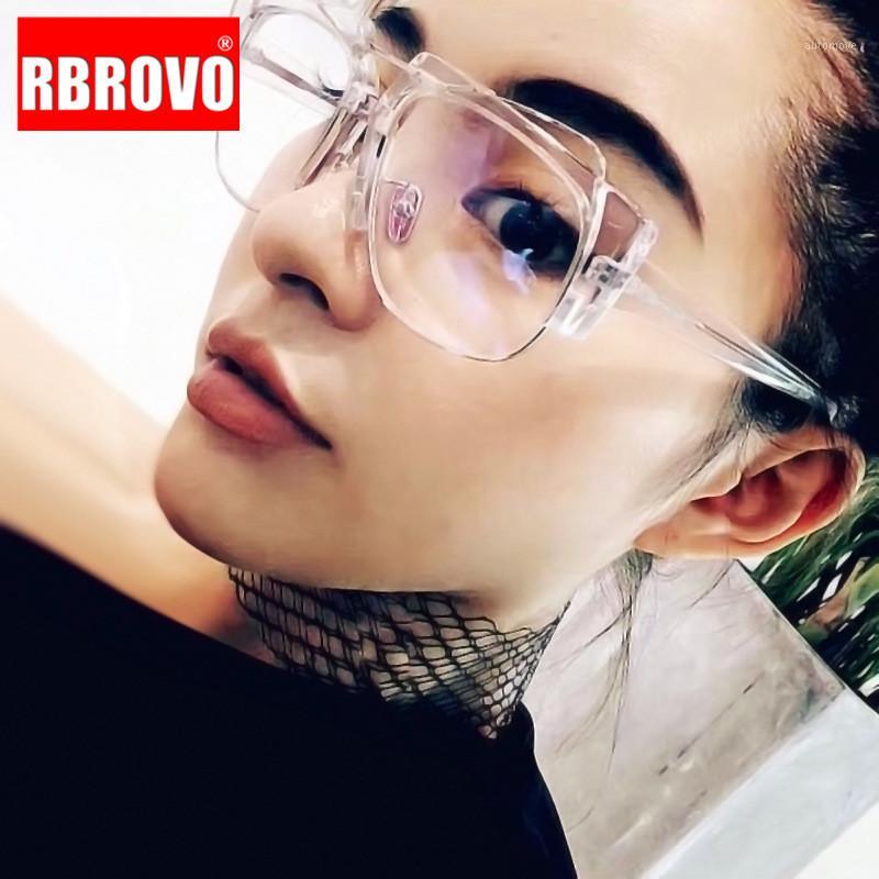 

RBROVO Oversized Glasses Women Vintage Glasses Frame for Women/Men Brand Eyeglasses Women Designer Gafas De Lectura Hombre1