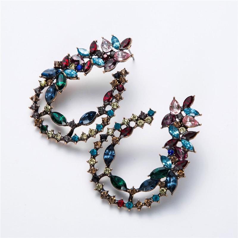 

Earings Fashion Jewelry 2020 European Fashion Hollow Drop-shaped Acrylic Earrings Woman Personality Drop Earrings