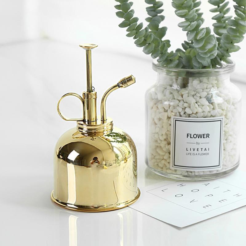 

Nordic Style Vintage Mini Brass Watering Bottle Succulent Plants Flower Gardening Spraying Cans Sprayer Garden Tools Home Decor1