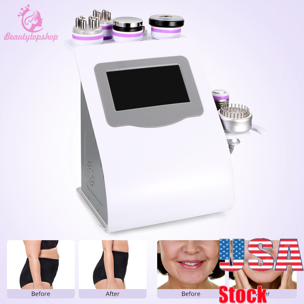 Professional Salon Equipment 8 In 1 Body Shaping Cavitation Radio Frequency Vacuum Suction Photon Microcurrent Fat Loss