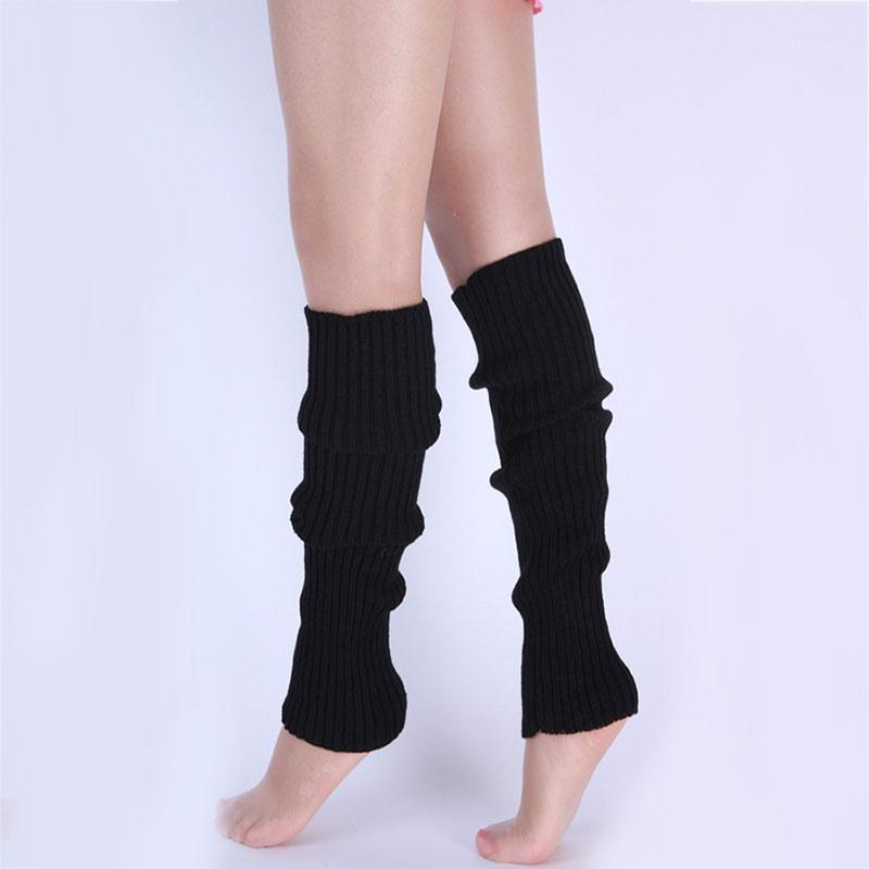 

1pair Stylish Women Kniting Leg Warmer Winter Knit Crochet Fashion Lady Legging Foot Warmer1, Black