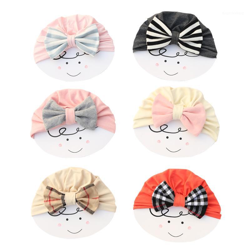 

Children Boys Hats 2020 New Arrival Baby Hat for Girls Bows Turban Hats Kids Baby Cap Accessories1