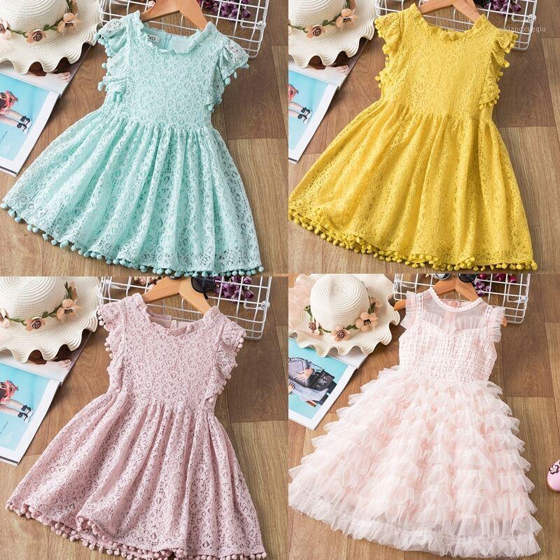 

Cute Girls Dress Lace Flower Design Kids Dresses for Girls 3 5 8 Years Embroidery Children Clothing Toddler Birthday Dress1, Dress 6