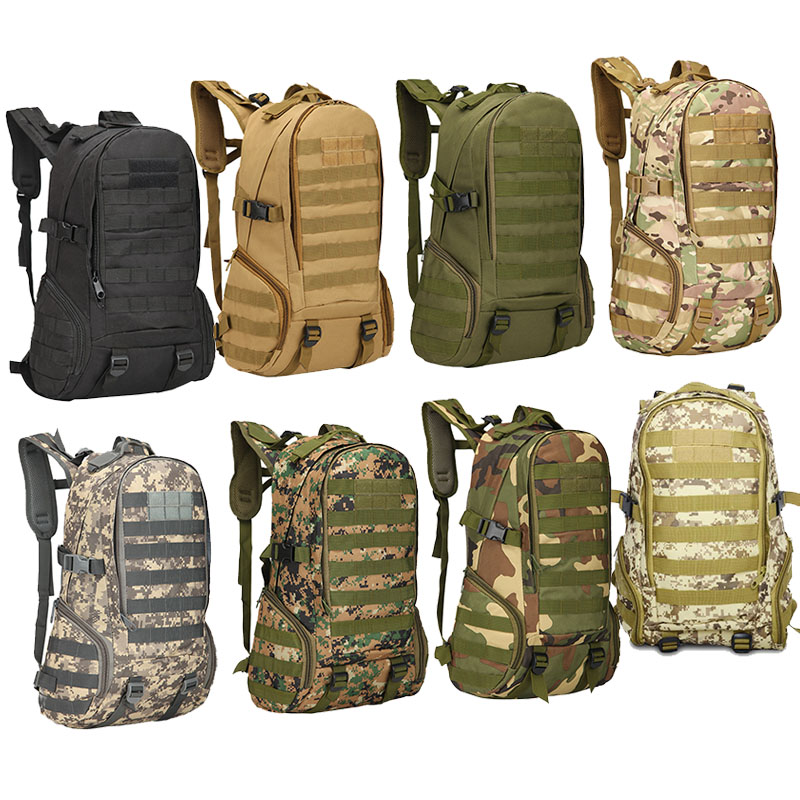 

Outdoor Sports Waterproof Tactical Pack Bag/ Rucksack / Knapsack / Assault Combat Camouflage Tactical Camo Molle 35L Backpack NO11-011, Multi-color