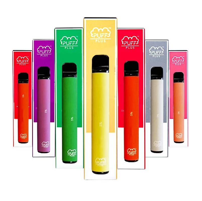 

Puff Bar Plus Disposable Vape Pen Device 800 Puff 3.2mL PreFilled PodS Vape Cartridge 550mAh Battery puff xxl FLOW disposable e cigarettes