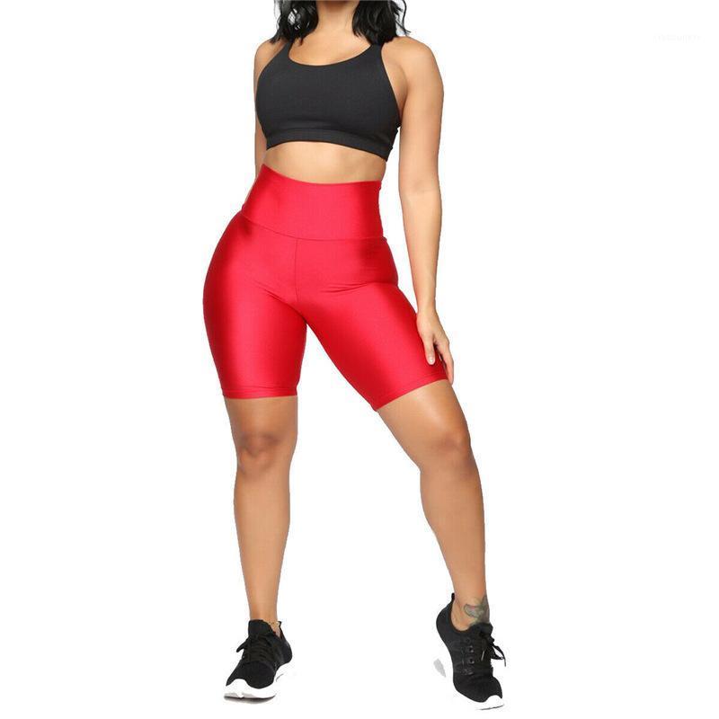 

Solid Seamless Yoga Shorts Sports High Elastics Hip Lifting Short Pants Workout Push Up Gym Running Shorts Casual Female Outfits1, Black shorts